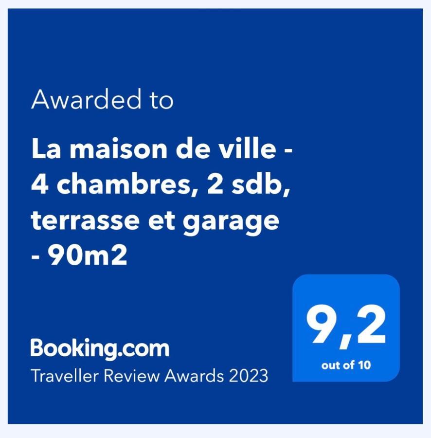 La Maison De Ville - 4 Chambres, 2 Sdb, Terrasse Et Garage - 90M2 Vesoul Kültér fotó